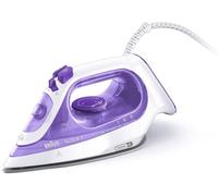 Braun Texstyle 3 SI3042VI - Plancha para la Ropa de Vapor de 2350W con Suela Bidireccional 3D Superceramic, Vapor 160 gr/min, Déposito de 270ml, Color Lila