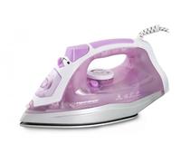 Plancha De Vapor Esperanza Ehi004 Suela De Cerámica Púrpura, Blanco 2400 W