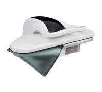 Plancha de vapor profesional mesa de prensa, 2200 W, plancha de vapor inteligente de 1000 ml con pantalla táctil y botella rociadora, rango de temperatura: 90-200 °C, 3 minutos de calentamiento