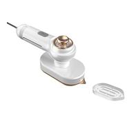 - Plancha de vapor: rápida y eficaz contra las arrugas. No requiere tabla de planchar. Calentamiento rápido. Plancha de vapor de mano. Ideal para viajes, cuidado textil. (White1, One Size)