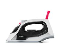 Solac - Plancha de Vapor Optima Start 2400W | Golpe de Vapor 120g/min | Vapor Continuo 30g/min | Suela Cerámica Antiadherente | Función Spray y Anti-Goteo | Planchado Vertical Rápido y Eficaz