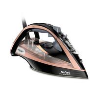 Tefal Ultimate Pure FV9845 - Plancha (Plancha vapor-seco, Durilium Autoclean soleplate, 3 m, 260 g/min, Negro, Cobre, 60 g/min)