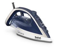 Plancha de vapor Tefal Ultimate Pure FV6812 2800W 260g/min Azul Plata