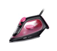 Braun TexStyle 1 Plancha vapor-seco Suela de cerámica 2000 W Negro, Púrpura
