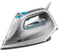 Braun SI 9270 WH plancha Plancha vapor-seco EloxalPlus soleplate 3000 W Gris, Blanco