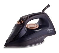 Ufesa PV1100C Daily Plancha de Vapor 2400W, Golpe de Vapor Max 120gr y Constante 0 - 30gr/min, Suela Cerámica, Doble Sistema Antical, Antigoteo, Color Negro