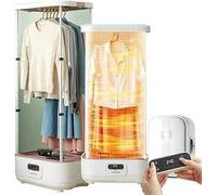 Plancha de Vapor Vertical con Control Remoto y Caja de aromaterapia, vaporizador Plegable para Prendas de Vestir Que Elimina Las Arrugas rápidamente.