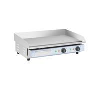 Plancha eléctrica fry-top doble - 730 x 400 mm - Royal Catering - Flat - 2 x 2,200 W