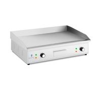 Plancha eléctrica profesional - 727 x 420 mm - Superficie lisa - 4,400 vatios 14_0004058