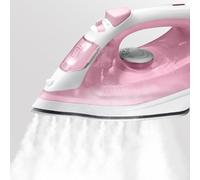 Plancha EMMA - Envío 24h - Planchado Fácil - Alta Presión, Bajo Consumo, Alto Rendimiento de Electrodomésticos - Hogar y Hostelería - Plancha Vapor (Rosa)