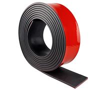 Plancha Goma Adhesiva Tira de Goma de Neopreno Antideslizante para Juntas antivibración protección Bricolaje (50mm×3mm×3m)