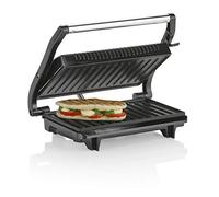 TRISTAR Plancha grill de contacto GR-2846 – 2 placas, carcasa acero inox 225x140 mm