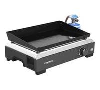 Campingaz Plancha de gas Othello 1 CV | Placa calefactora de 2,8 kW | Barbacoa de mesa portátil | Superficie de acero esmaltado | Quemador con tecnología BlueFlame | Fácil limpieza