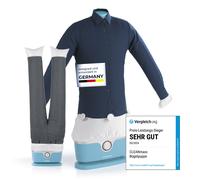 CLEANmaxx Plancha automática de Camisas Pro con Accesorio para Pantalones | Sustituye a la Plancha, vaporizador | Plancha con maniquí para Camisas, Blusas y Pantalones | Innovadora y eficaz