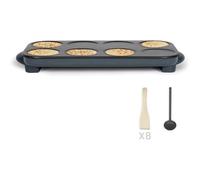 Plancha para crêpes Livoo DOC186G 8 mini crêpes 1500 W antiadherente