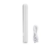 Plancha Para el Cabello, Función Inteligente Para Mantener el Calor Plancha Para el Cabello Placa Flotante 3D Calentamiento de 30 Segundos Diseño 2 en 1 Fácil de Usar Para Cabello Liso Para Cabello (Blanco)