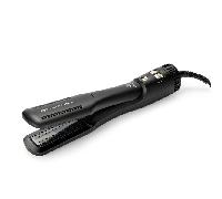 Bellissima AirSleek, plancha 2en1, seca y crea un alisado natural con aire, cabello protegido sin calor extremo, ionizador, revestimiento cerámico y queratina. 2 temperaturas