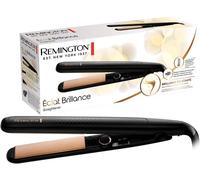 Remington Plancha de pelo, plancha de pelo XL de 110 mm, revestimiento avanzado Ceramic Enriquecido con cuidado éclat brillante, temperatura ajustable (150 y 230 °C) - S6308 Eclat Brillance