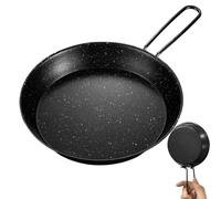 Plancha portátil: Base de Metal, Olla para saltear con Agarre Plegable, Herramienta compacta para freír de Chef | Trekking Camping Sendero Superviviente Van Life RV Cabina Desayuno Almuerzo CE