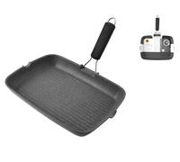 Plancha Rectangular De Piedra Inducción De Aluminio Con R H&H