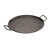 Lodge Grande 35cm Plancha Hierro Fundido Redonda, 14 Inches, Negro