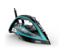 Plancha Tefal Ultimate Pure FV9844 Durilium Autolimpieza 3200 W 250 g/min negra azul