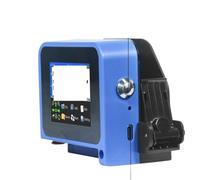 Plancha Térmica, Mini impresora de inyección tinta portátil 12,7 mm for códigos QR, barras, fecha lote, número, caducidad, 28 idiomas(Include 1 Cartridge)