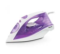 Plancha Tristar ST-8350 suela cerámica 2200W vapor continuo 30g/min blanca y morada