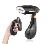 Plancha vertical vapor 1500W, 25g/min, Depósito de 168ml desmontable, ferro a vapor, calentamiento en 30 segundos, plegable, ideal para casa y viajes