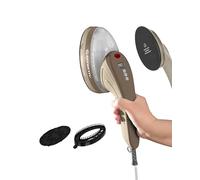 Plancha Vertical Vapor EFFEKTIV, 1800W, 3 en 1 Vapor Vertical Premium, Plancha Ropa con Suela Cerámica, Cepillo de Vapor, Depósito 250ml, Vapor Continuo 750mg/sec, Pantalla led, Autoapagado, Cable 3m