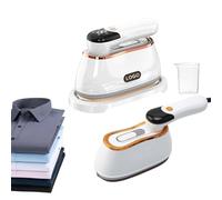 Plancha Vertical Vapor, Ruspela Vaporizador de mano para ropa vaporizador antiarrugas con 3 niveles de vapor 180 ml, salida de vapor constante 14-30 g/min para casa y viajes