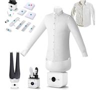 Plancha Y Quitaarrugas PortáTil Para Ropa, Plancha, Secadora Y Refrescante De Ropa 3 En 1 Con Aire Caliente, Manos Libres, AutomáTico Y Ligero, Ideal Para Viajes De Negocios Y Espacios Reducidos A