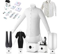 Plancha Y Quitaarrugas PortáTil Para Ropa, Plancha, Secadora Y Refrescante De Ropa 3 En 1 Con Aire Caliente, Manos Libres, AutomáTico Y Ligero, Ideal Para Viajes De Negocios Y Espacios Reducidos D