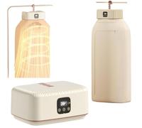 Planchadora Automática Con Temporizador Ajustable, Secadora Portátil, Secadora De Ropa Pequeña Y Compacta, Plancha De Aire Silenciosa Para Apartamentos, Viajes Y Secado Rápido