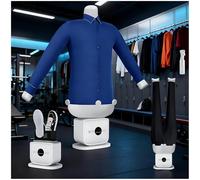 Planchadora de vapor automática portátil for el hogar, vaporera y secadora plegables, secadora de vapor, vaporizador de ropa(A)