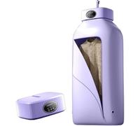 Planchadora de vapor vertical inalámbrica automática for colgar prendas con un solo botón eliminación rápida de arrugas(Purple)