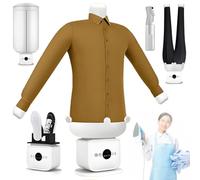 Planchadora inflable para camisas, planchadora automática tipo humanoide con control táctil, secado/planchado de 360°, secado rápido en 8 minutos, para todo tipo de telas, ropa y calzado(B)