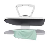 Planchadora profesional, plancha de vapor inteligente con pantalla táctil, voz Ai, 5 programas de planchado y ajuste de temperatura, para camisas, pantalones, sábanas, 2200 W, color blanco