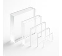 Planchas de Metacrilato Acrílico Transparente Cortadas a Medida - Láminas Resistentes con Cantos Pulidos Diamante - Todos los Grosores - Ideal para Mamparas, Mesas, Vitrinas (3mm, 120×80 cm)