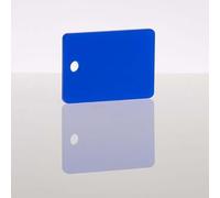 Planchas de Metacrilato Color Azul Opal Cortadas a Medida - Láminas Resistentes con Cantos Pulidos - 3mm de grosor - Ideal para Mamparas, Mesas, Vitrinas, Bricolaje. Medidas: #2061, 100×80 cm