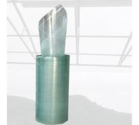 planchas transparentes tejados Protección contra la intemperie Panel de techo transparente, Hoja de techo de luz solar para Bus refugio/claraboya/fábrica/toldo, fuerte(L 13m/42.7ft,W 1m/3.3ft)
