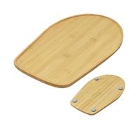 Planche Coulissante - Plateau Coulissant En Bois | Protection De Plan De Travail Anti-Rayures | Pour Préparation Culinaire Maison, Pâtisserie, Pétrissage De Pâte Et Crème