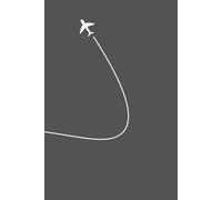 Plane Notebook: Airplane theme notebook, for commercial / private pilots, 120 pages blank lined, ideal for work training on the line ppl