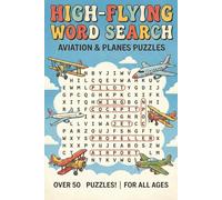 Plane Word Search Puzzle Book: Word Searches with Easy to Read Print About Sharks, Ocean, Fishes | 6x9 inches, 110 Pages | 50+ Puzzles ... Gift for vacations, Holidays and Free Time