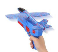 Planeador De Avión De Espuma: Resuelve El Tiempo De Pantalla De Los Niños, El Gatillo Del Tirador Crea Un Aspecto Moderno, Tamaño De Veinticinco Centímetros + Masa Ligera, Carcasa De Material Base