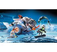 Playmobil espias spy team planeador de nieve