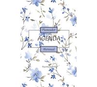 Planeador Mensual Atemporal Femenino: Agenda Mensual Atemporal: Organiza tu mes con claridad y propósito con una hermosa agenda rosa de flores en cualquier dia del año