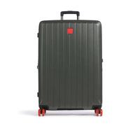 ¿Planeando una escapada familiar o un viaje largo? La maleta Stratic Buzz spinner es tu compañera de viaje perfecta, fabricada con policarbonato resistente y una carcasa dura y elegante que aguanta cu