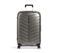Planear una aventura de una semana requiere un equipaje fiable, y la maleta Samsonite Attrix es justo lo que necesitas. Fabricada en resistente polipropileno, esta maleta rígida con ruedas giratorias 