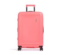 Planear una escapada de una semana es más fácil con la American Tourister Dashpop, una maleta premium hecha de polipropileno resistente. Esta maleta con ruedas giratorias de 360° y un asa telescópica
